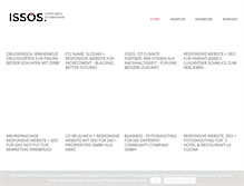 Tablet Screenshot of issos.at